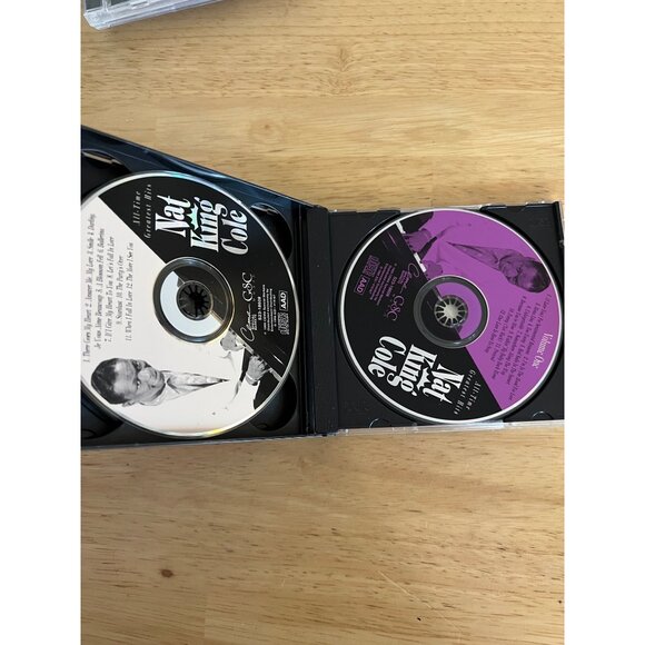 Nat King Cole 36 All-Time Greatest Hits 3 CD Set 1995 Jazz CEMA Music Pre-Owned - Picture 3 of 5